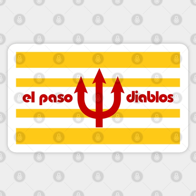 Defunct - El Paso Diablos Baseball Sticker by LocalZonly